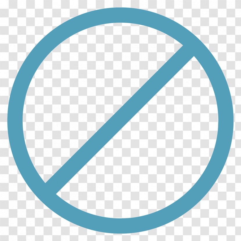 No Symbol Warning Sign - Template Transparent PNG