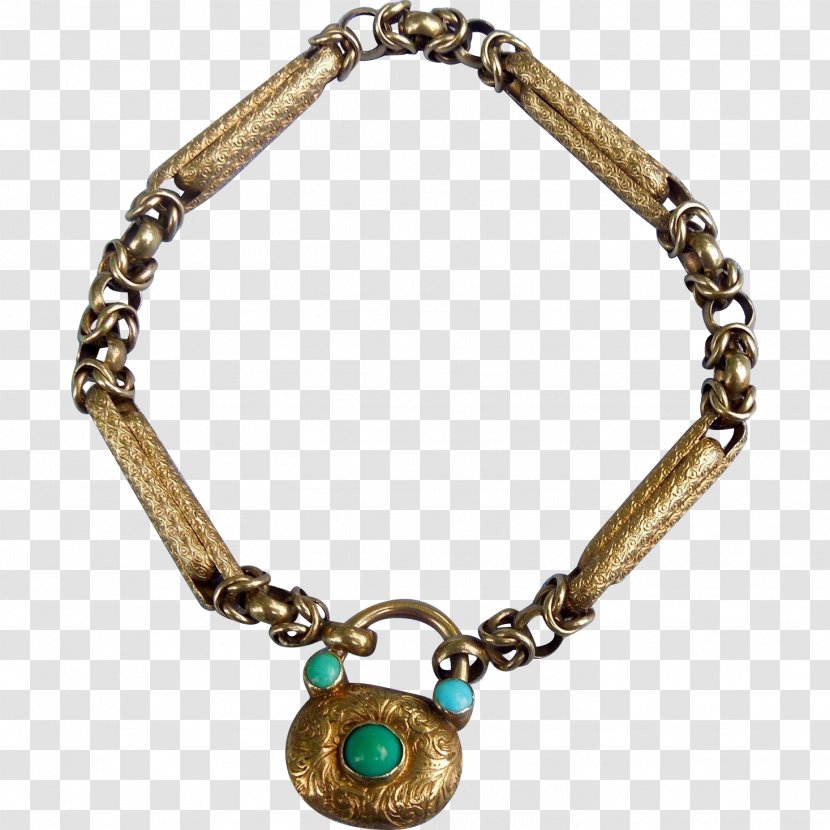 Jewellery Bracelet Necklace Gemstone Locket - Padlock Transparent PNG