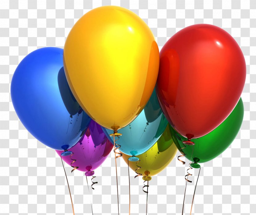 Children's Party Balloon Birthday - Inflatable Transparent PNG