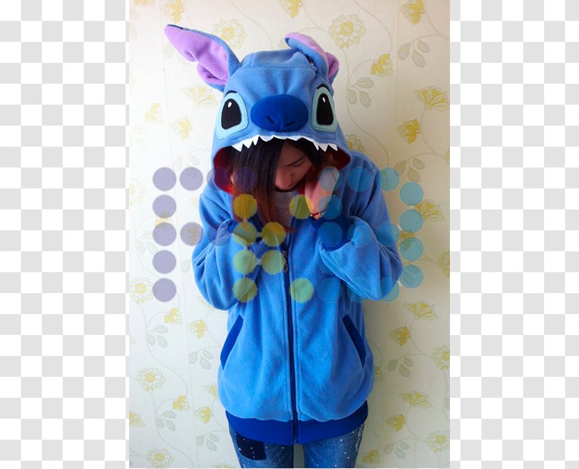 Stitch Hoodie Cosplay Halloween Costume - Metal Beads Transparent PNG