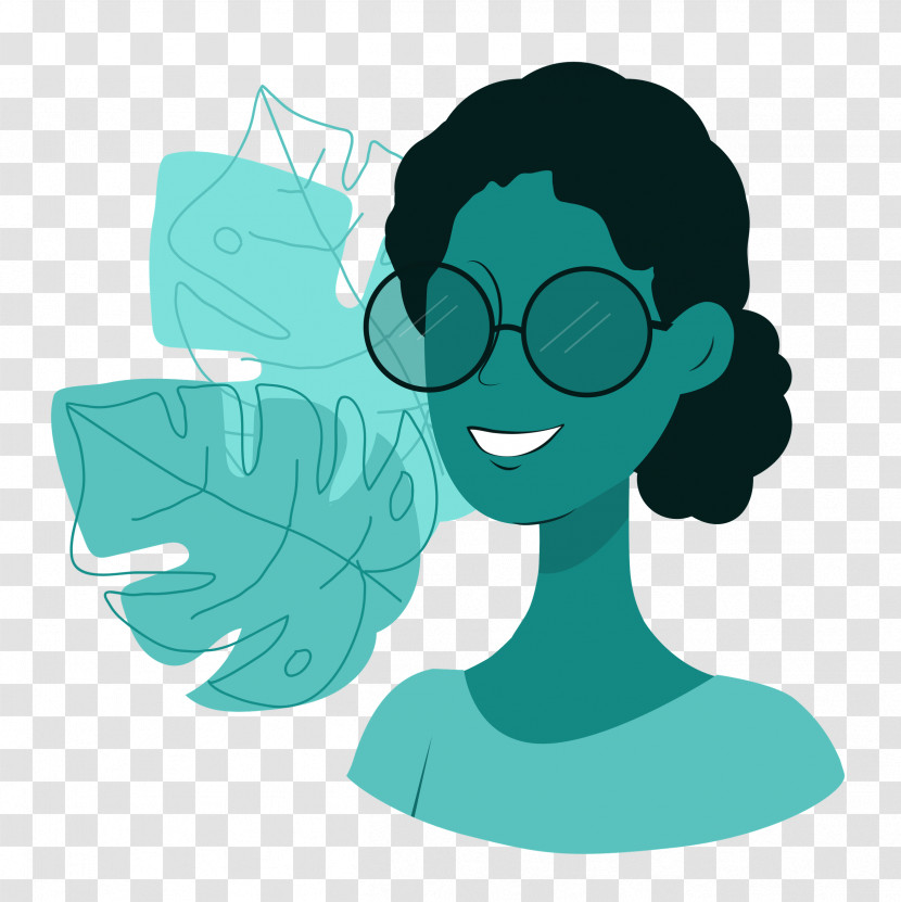 Turquoise Character Microsoft Azure H&m Transparent PNG