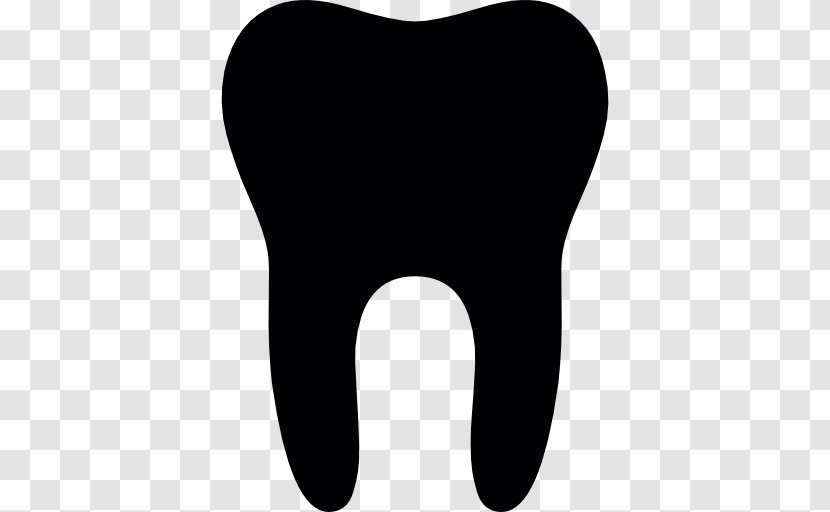 Human Tooth Dentistry - Silhouette - Dental Vector Transparent PNG