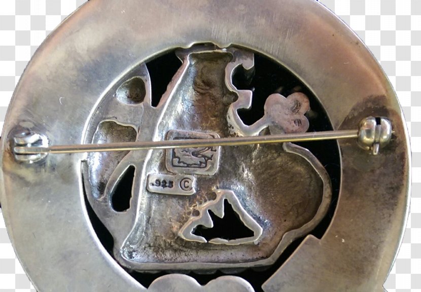 Scottish Crest Badge Clan Sterling Silver Metal - Coat Of Arms - Mcbain Transparent PNG