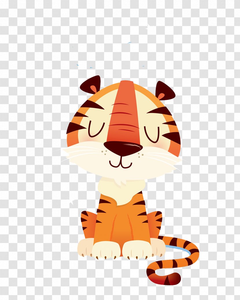 Tiger Art Nursery Printmaking Illustration - Fictional Character - Cartoon Transparent PNG