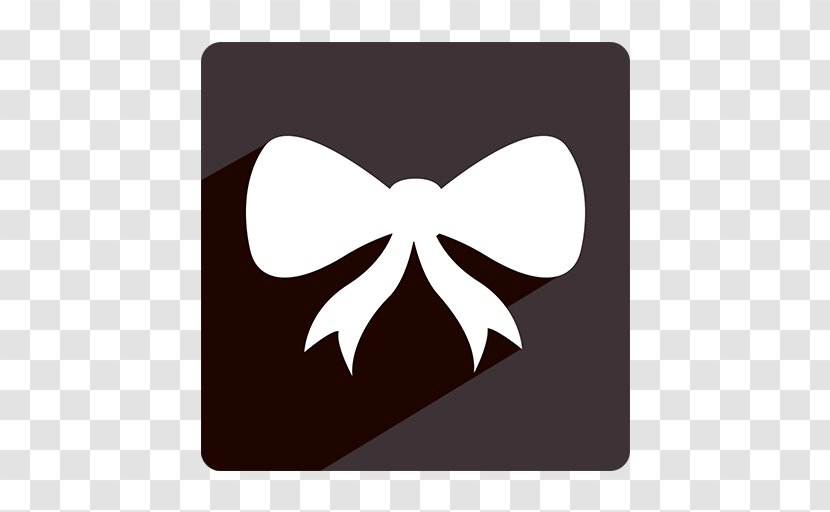 ICO Christmas Icon - Black And White - Christmas,Bow Transparent PNG