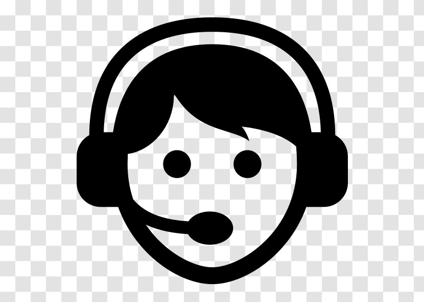 Call Centre Customer Service Callcenteragent Icon Design - Smiley - Face Transparent PNG