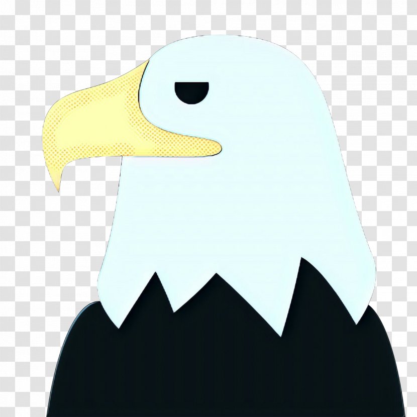 Bird Bald Eagle White Beak - Retro - Sea Of Prey Transparent PNG