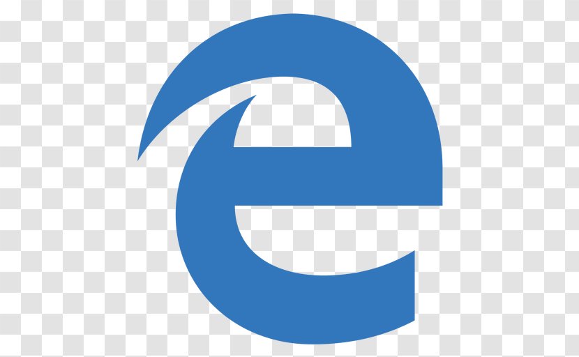 Microsoft Edge Web Browser Logo Transparent PNG