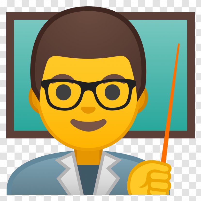 Emoji Smiley Teacher Professor School - Emojipedia Transparent PNG