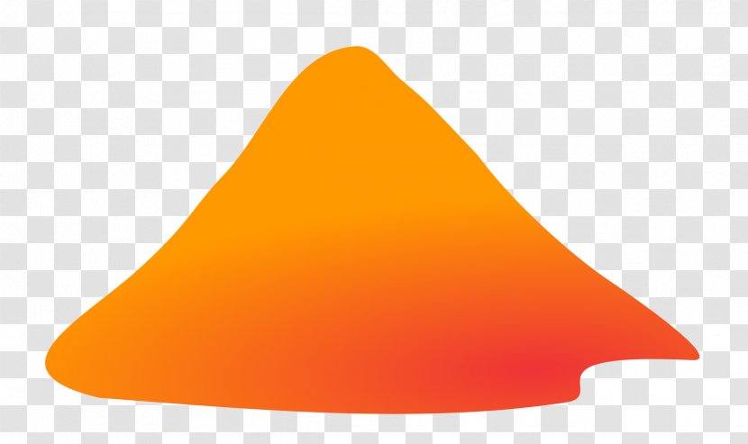 Line Triangle Font - Volcano Pic Transparent PNG