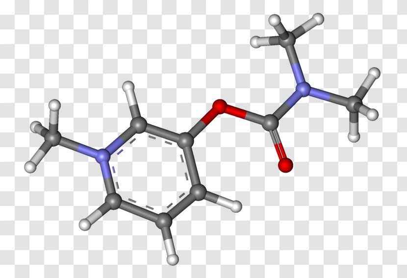 Pharmaceutical Drug Small Molecule Pyridostigmine - Docking Transparent PNG