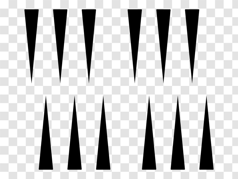 Logo Brand Font - Black And White - Backgammon Transparent PNG
