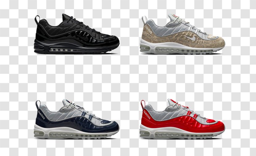 Nike Air Max Shoe Sneakers Supreme Transparent PNG