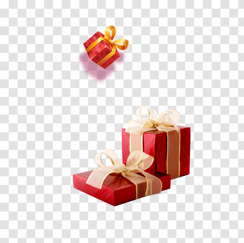 Gift Boxes Decorated Material Daquan - Decorative Box - Ribbon Transparent PNG