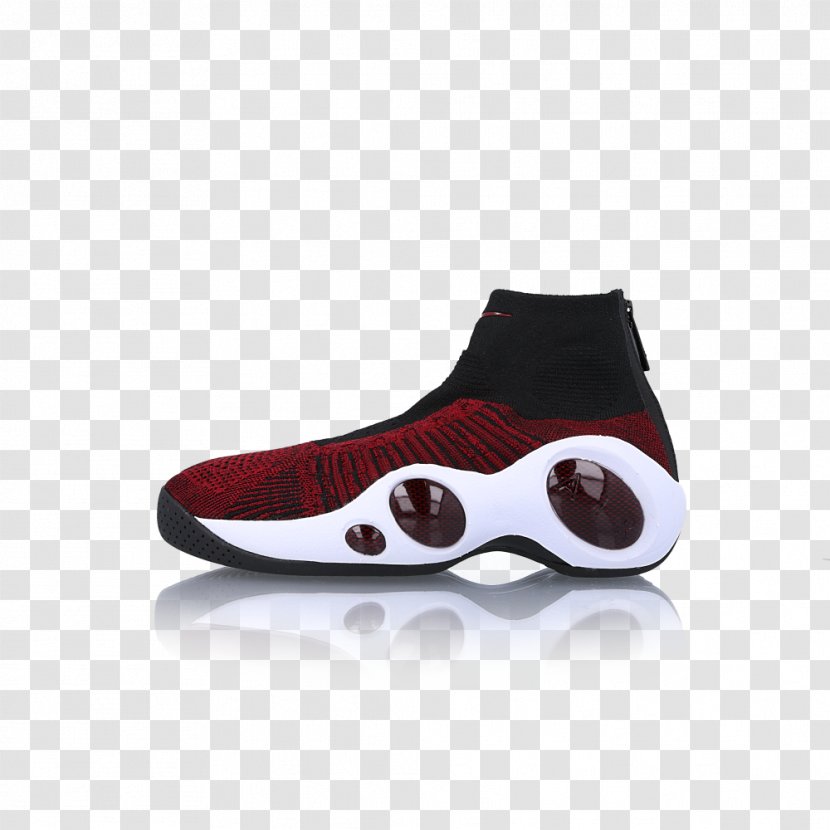 White Sneakers Basketball Shoe Nike - Flight - Sale Flyer Transparent PNG