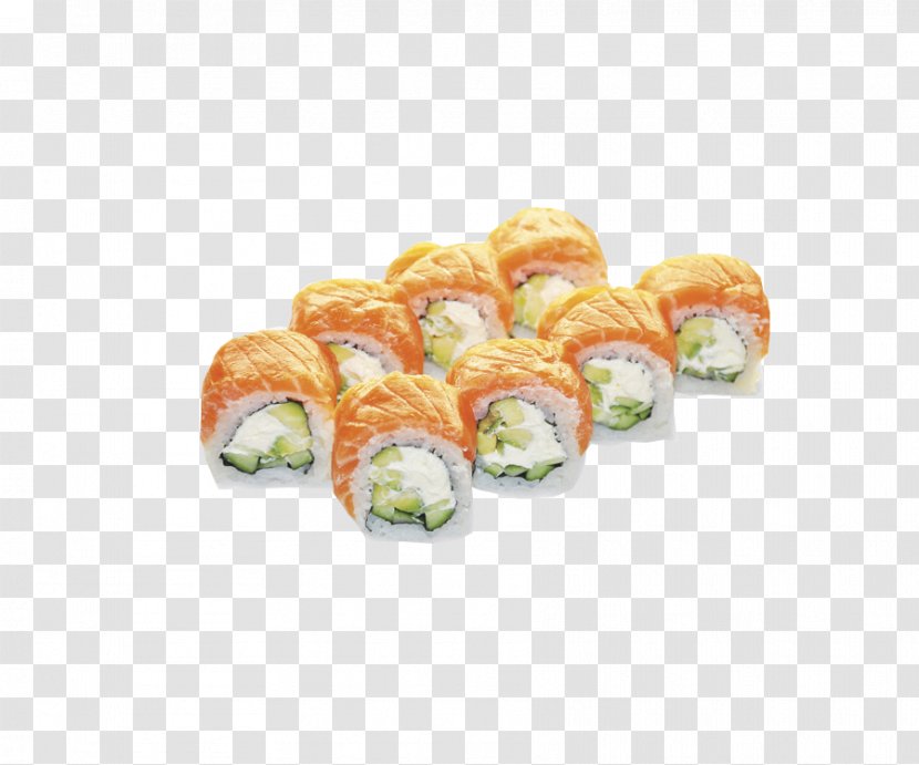 California Roll Sashimi Gimbap Smoked Salmon Sushi - Appetizer Transparent PNG