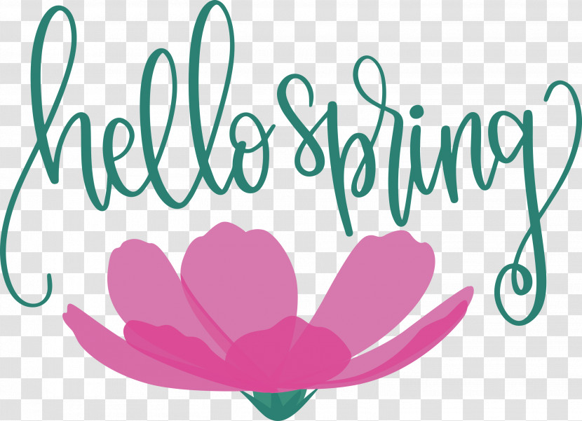 Hello Spring Spring Transparent PNG