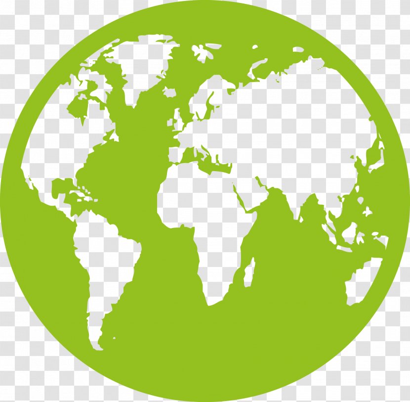 Earth Globe World Map - Noun Project - Clipart Transparent PNG