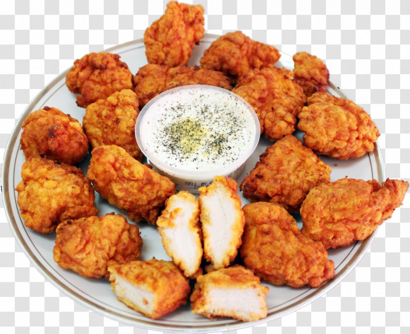 Fried Chicken Buffalo Wing Nugget Fingers Fast Food - Wings Transparent PNG