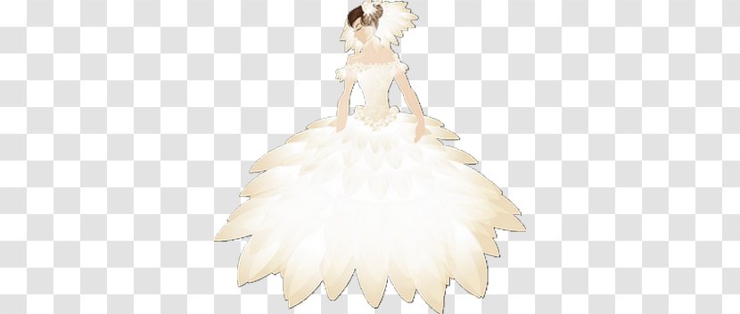 Wedding Dress Shoulder Party Gown - Joint Transparent PNG