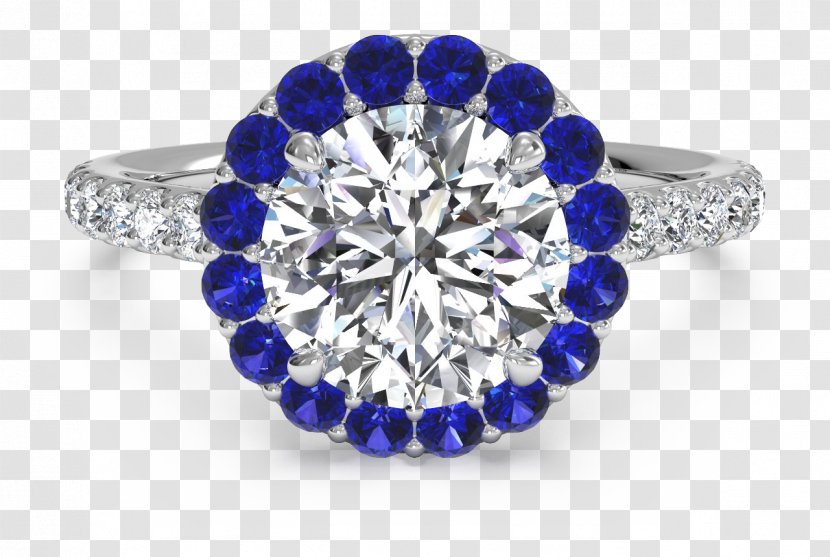Sapphire Gemstone Engagement Ring Jewellery - Fashion Accessory Transparent PNG