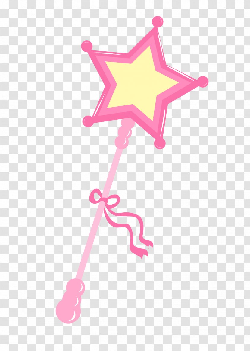 Wand Star Princess Clip Art - Pink - Cliparts Transparent PNG