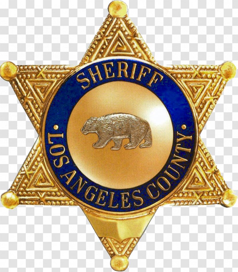 Los Angeles County Sheriff's Department Maywood Badge - United States - Badges Transparent PNG