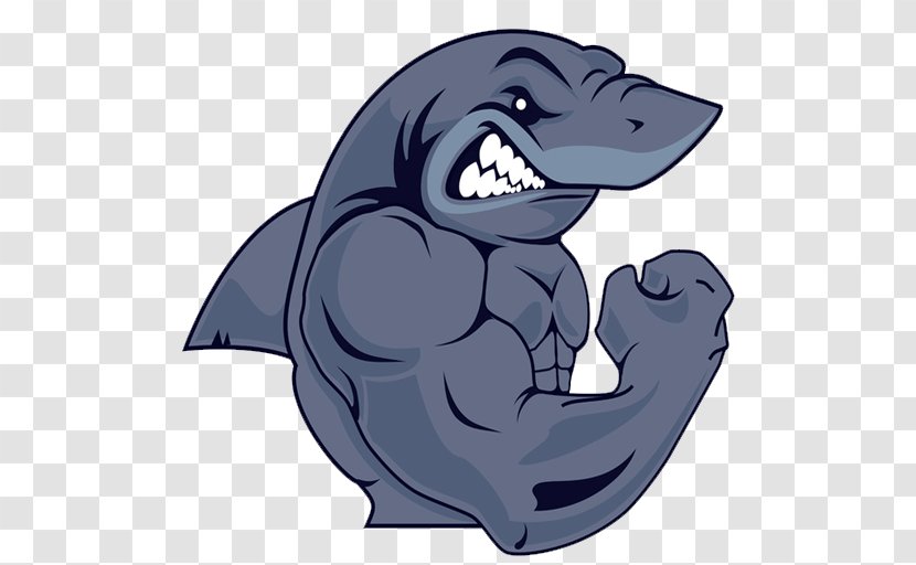 Gymshark Ltd Fitness Centre Logo Exercise - Mythical Creature - Shark Transparent PNG