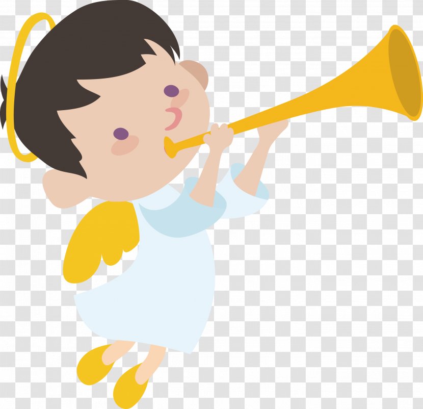 Trumpet Clip Art - Flower - Man Transparent PNG