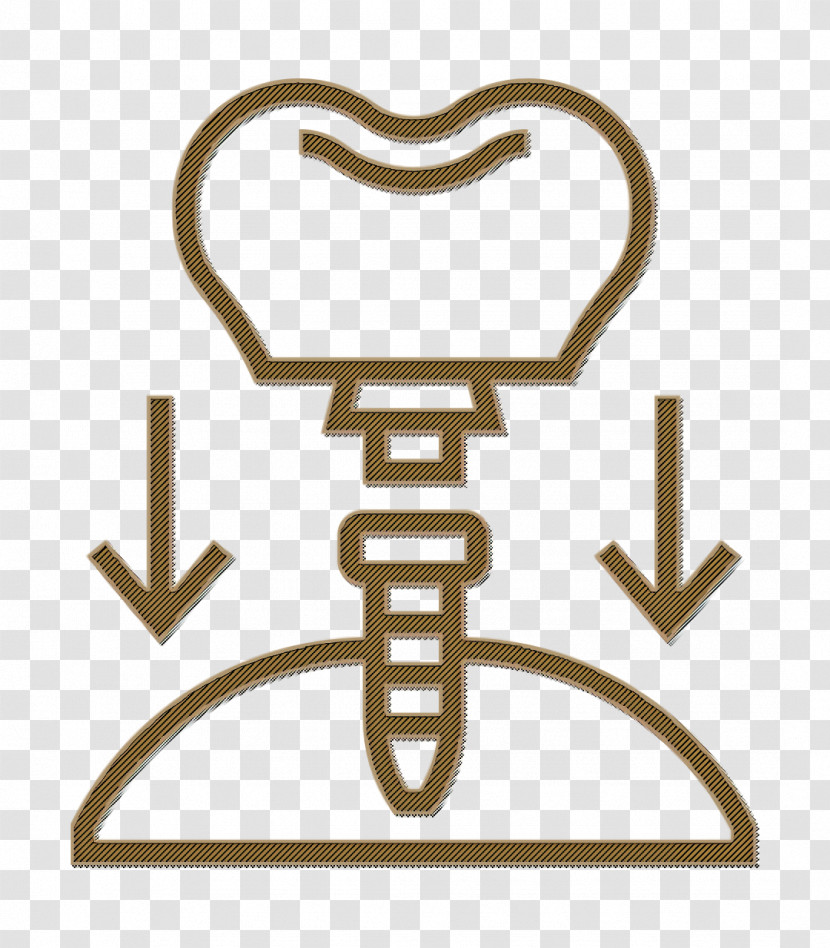 Teeth Icon Dental Icon Dental Implant Icon Transparent PNG