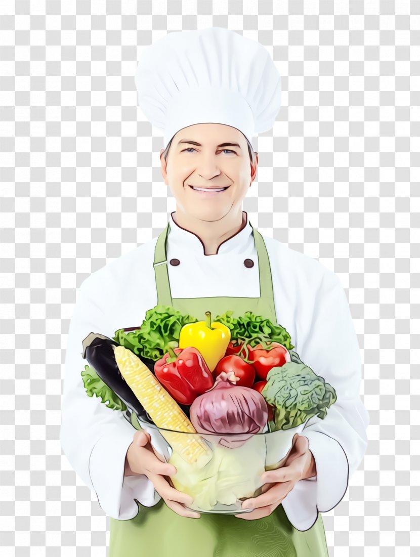 Cook Vegetable Chef Food Leaf - Lettuce - Garnish Transparent PNG