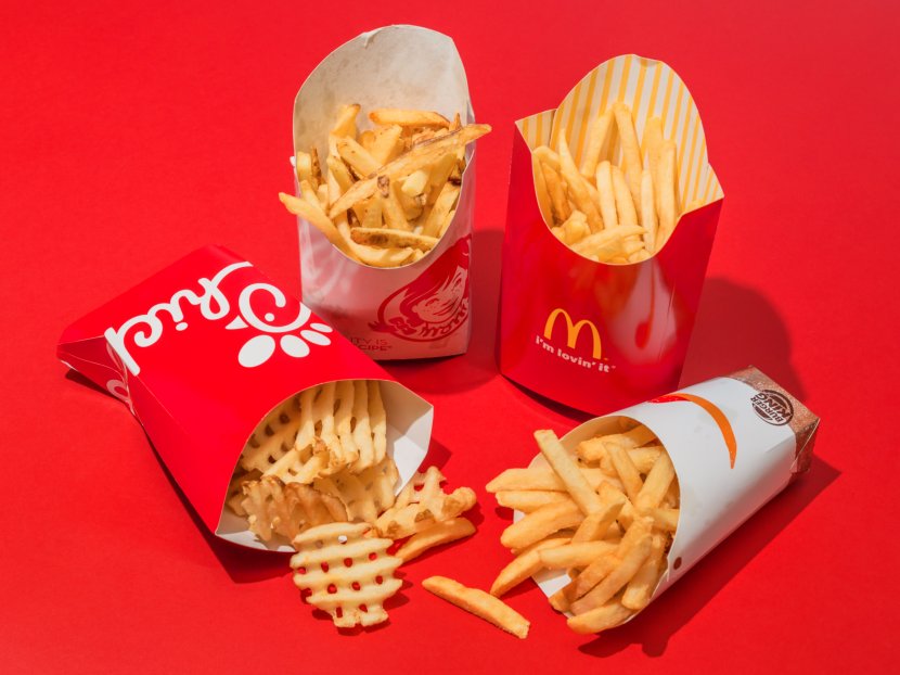 McDonald's French Fries Hamburger Fast Food Chicken Nugget - Restaurant Transparent PNG