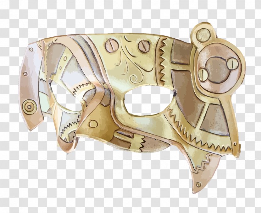 Metal Mask - Designer - Vector Transparent PNG