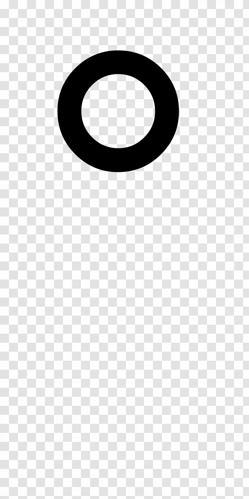 Degree Symbol Circle Computer Keyboard Logo - Text Transparent PNG