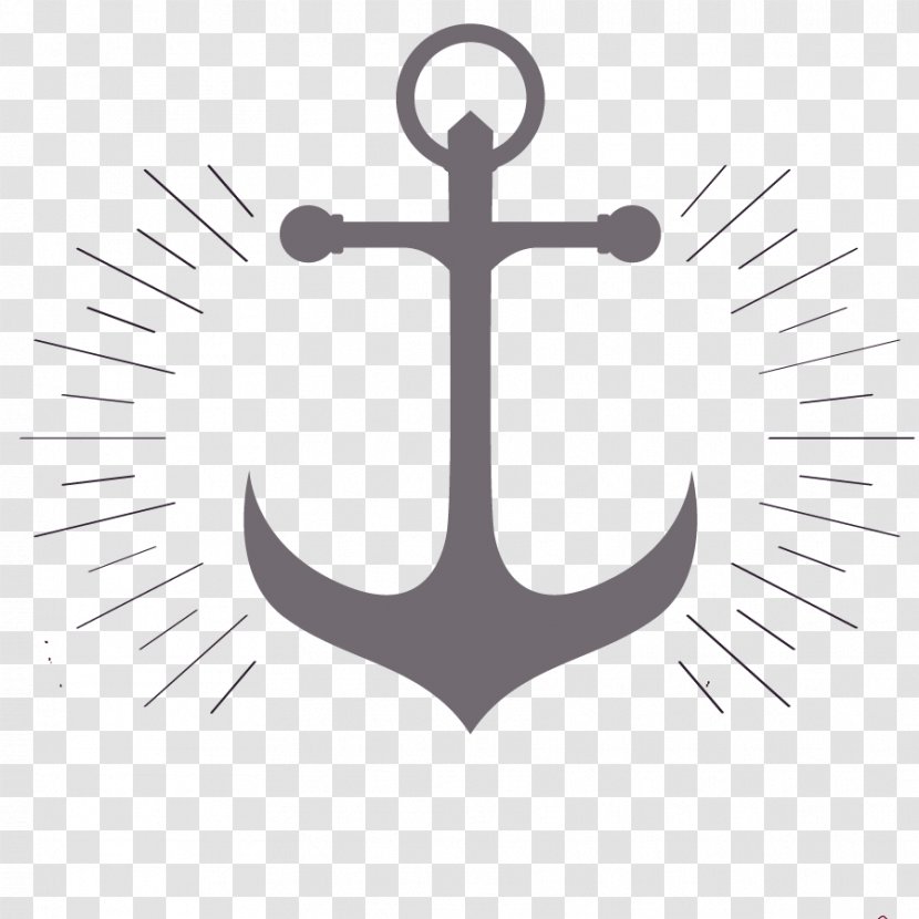 Anchor Clip Art - Ornament - Hand-painted Transparent PNG