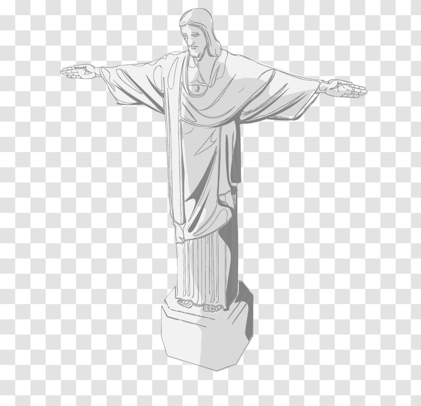 Christ The Redeemer Statue - Joint - Jesus Transparent PNG