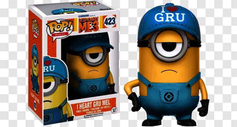 Felonious Gru San Diego Comic-Con Funko Agnes Despicable Me - 3 - Minion Mel Transparent PNG