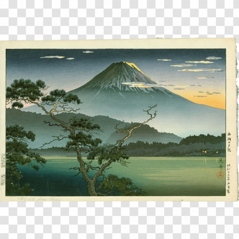 Japan Woodblock Printing Ukiyo-e Printmaking - Water Resources Transparent PNG