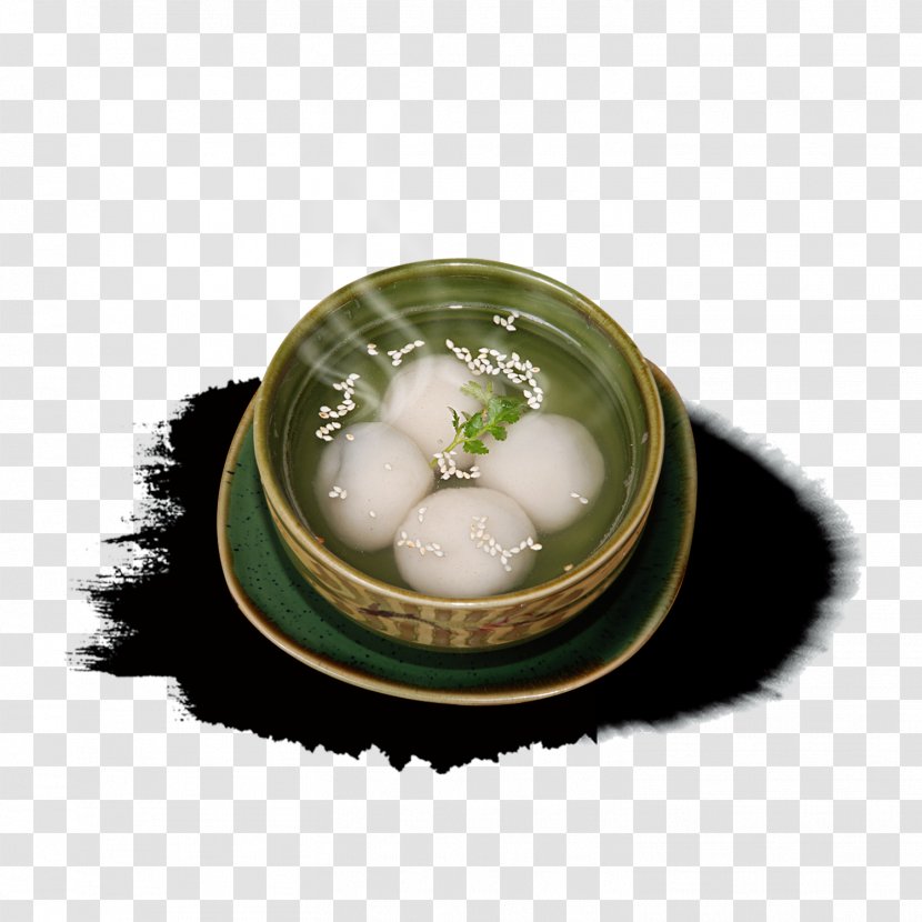 Hualien City Tangyuan Dongzhi Lantern Festival - Cuisine - A Bowl Of Glutinous Rice Balls Transparent PNG