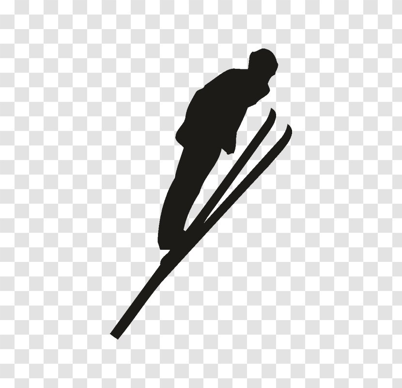 Ski Poles Skiing Sticker Winter Sport Snowboarding - Touring Transparent PNG