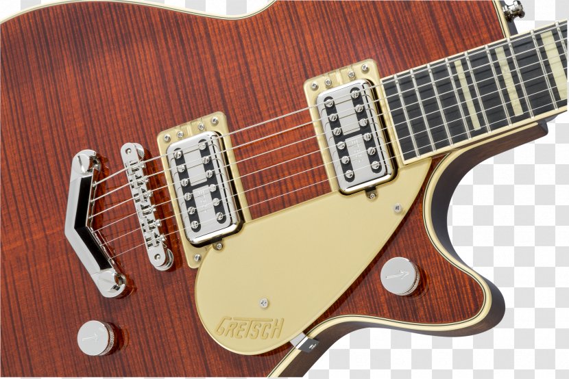Electric Guitar String Gretsch Cutaway - Neck Transparent PNG