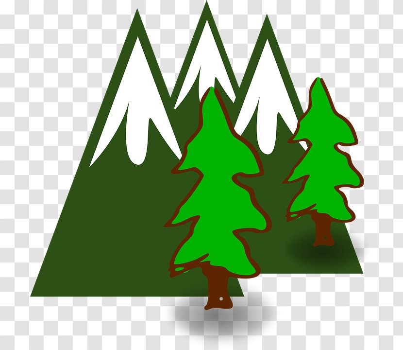 Appalachian Mountains Mountain Range Clip Art - Green Pine Transparent PNG