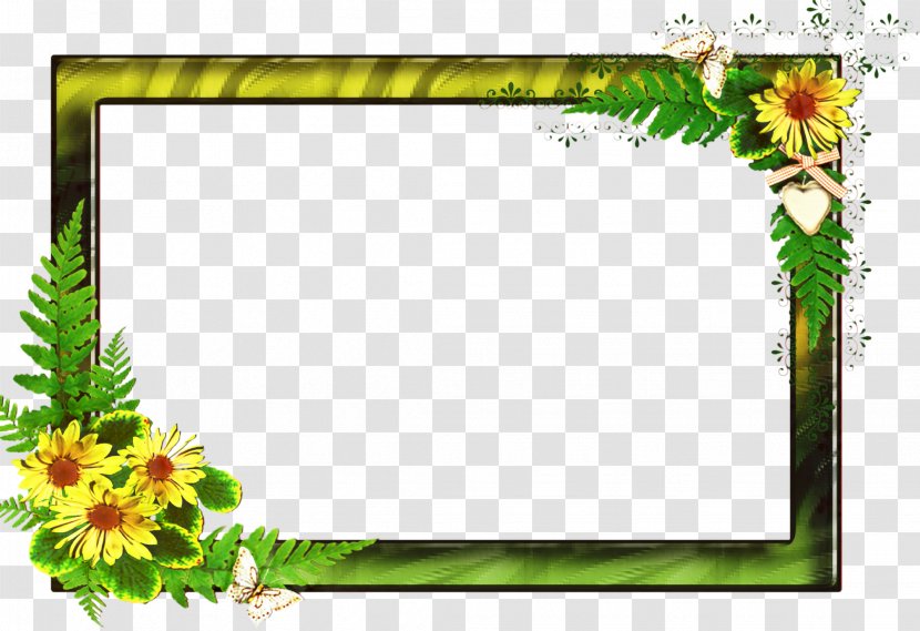 Background Watercolor Frame - Painting - Flower Rectangle Transparent PNG