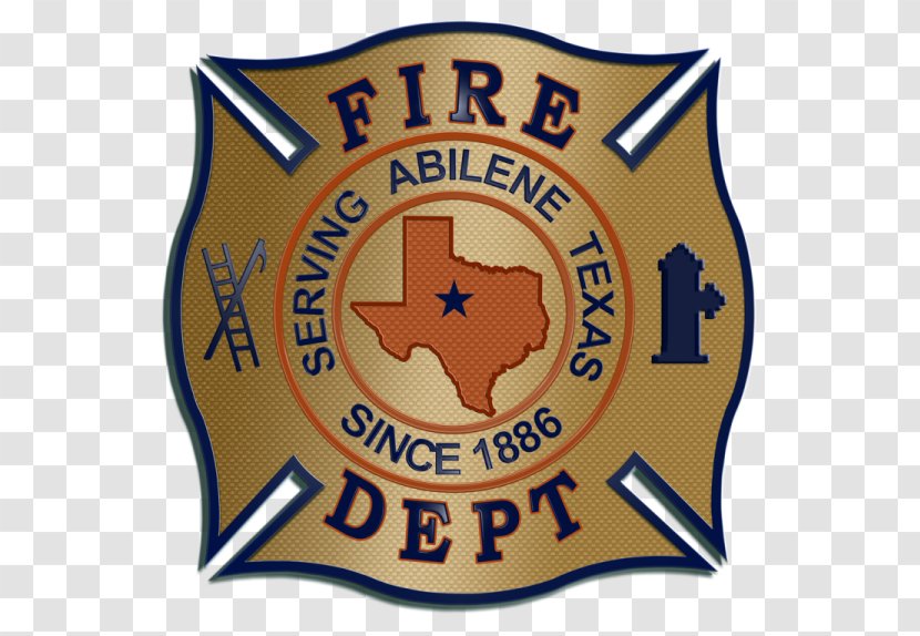 Abilene Fire Station 1 Badge Emblem Organization Logo - Label Transparent PNG