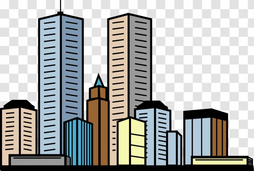 Building Skyscraper Apartment Clip Art - Website - Public Cliparts Transparent PNG