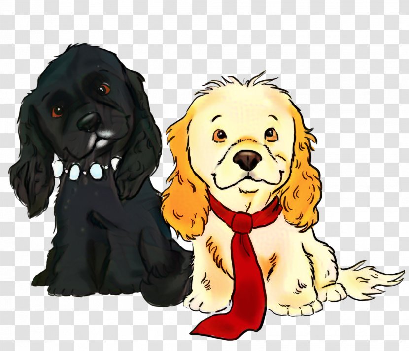 Cat And Dog Cartoon - Snout - Puppy Love Field Spaniel Transparent PNG