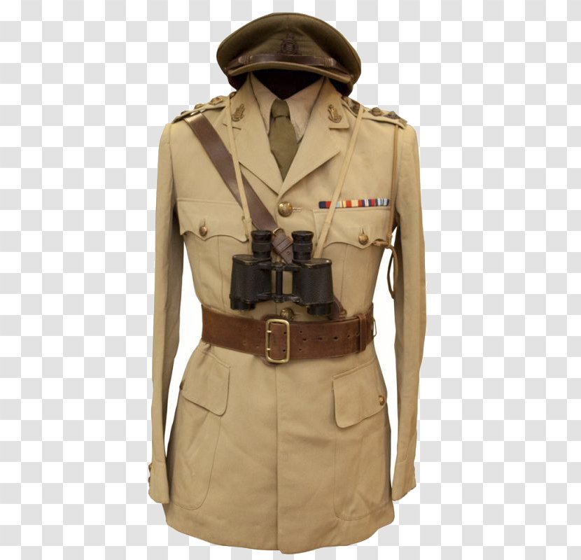 Khaki Military Uniform Europe - Soldier Transparent PNG