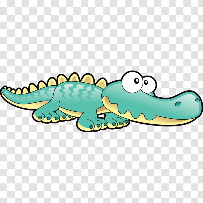 Crocodiles Line Animal Clip Art - Organism Transparent PNG