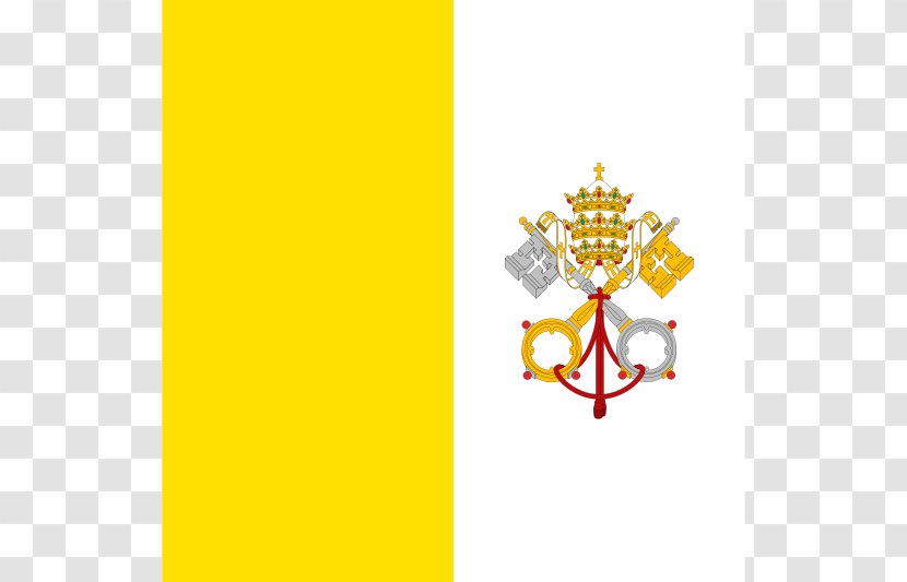 Flag Of Vatican City Papal States European Microstates Transparent PNG