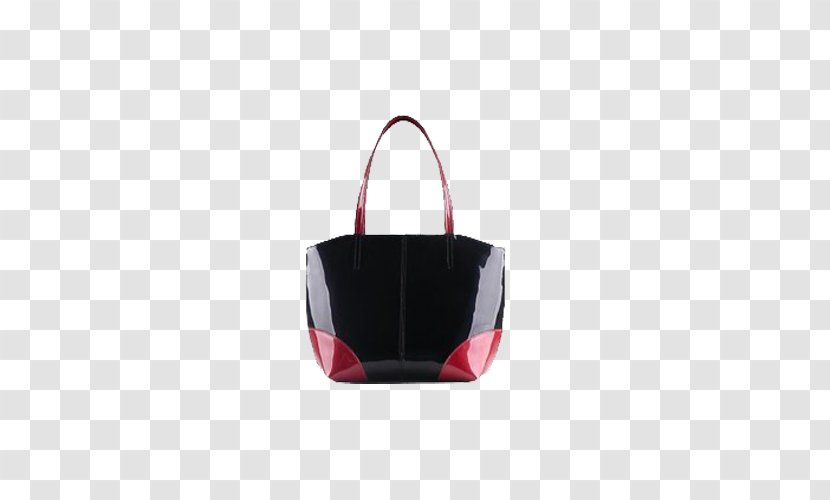 Tote Bag Handbag Messenger Pattern - Pink - Black And Red Mirror Bread Transparent PNG